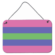 Load image into Gallery viewer, Trigender Pride Wall or Door Hanging Prints