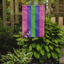 Load image into Gallery viewer, Trigender Pride Garden Flag – LGBTQ+ Inclusive Outdoor Yard Decor
