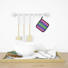 Load image into Gallery viewer, Trigender Pride Pot Holders - Set of 2 - Heat-Resistant Kitchen Essentials