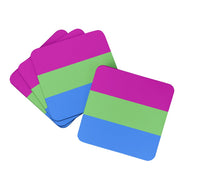 Load image into Gallery viewer, Polisexual Pride Foam Coaster