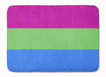Load image into Gallery viewer, Polisexual Pride Machine Washable Memory Foam Mat