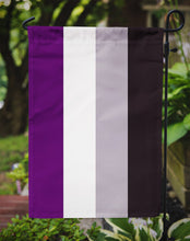 Load image into Gallery viewer, Asexual Pride Garden Flag – LGBTQ+ Inclusive Outdoor Yard Decor