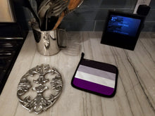 Load image into Gallery viewer, Asexual Pride Pot Holders - Set of 2 - Heat-Resistant Kitchen Essentials