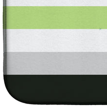 Load image into Gallery viewer, Agender Pride Dish Drying Mat – Absorbent, Artistic Kitchen Essentials