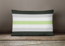 Load image into Gallery viewer, Agender Pride Canvas Fabric Decorative Pillow