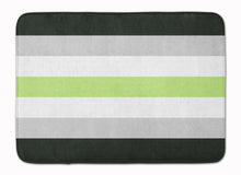 Load image into Gallery viewer, Agender Pride Machine Washable Memory Foam Mat