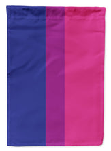Load image into Gallery viewer, Bisexual Pride Garden Flag – LGBTQ+ Inclusive Outdoor Yard Decor