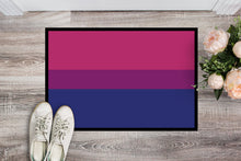 Load image into Gallery viewer, Bisexual Pride Doormat - 24x36 Decorative Floor Mat – Indoor/Outdoor Rug with Artistic Flair