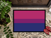 Load image into Gallery viewer, Bisexual Pride Doormat - 24x36 Decorative Floor Mat – Indoor/Outdoor Rug with Artistic Flair