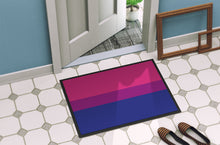 Load image into Gallery viewer, Bisexual Pride Doormat - 24x36 Decorative Floor Mat – Indoor/Outdoor Rug with Artistic Flair