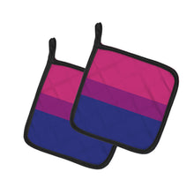 Load image into Gallery viewer, Bisexual Pride Pot Holders - Set of 2 - Heat-Resistant Kitchen Essentials