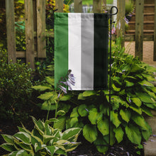 Load image into Gallery viewer, Androphilia Pride Garden Flag – LGBTQ+ Inclusive Outdoor Yard Decor