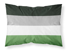 Load image into Gallery viewer, Androphilia Pride Fabric Standard Pillowcase – Artistic Decorative Front, White Back