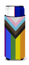 Load image into Gallery viewer, Gay Pride Progress Pride  Hugger for slim cans