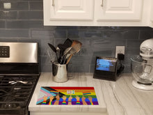 Load image into Gallery viewer, Gay Pride Parade Progress Pride Glass Cutting Boards – Durable, Decorative Kitchen Art Large