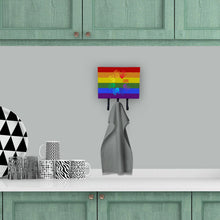 Load image into Gallery viewer, Gay Pride Love Hands Leash or Key Holder