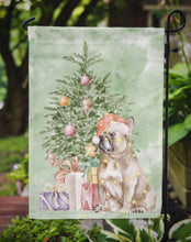Load image into Gallery viewer, Christmas French Bulldog Fawn Garden Flag – Decorative Outdoor Yard Flag