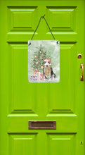 Load image into Gallery viewer, Christmas Bull Terrier Black Wall or Door Hanging Prints