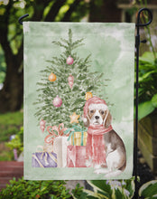 Load image into Gallery viewer, Christmas Beagle Puppy Garden Flag – Decorative Outdoor Yard Flag