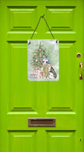 Load image into Gallery viewer, Christmas Australian Shepherd Puppy Wall or Door Hanging Prints