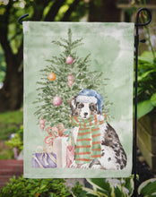 Load image into Gallery viewer, Christmas Australian Shepherd Puppy Garden Flag – Decorative Outdoor Yard Flag