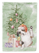 Load image into Gallery viewer, Christmas Australian Shepherd Hi Five Garden Flag – Decorative Outdoor Yard Flag