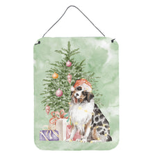 Load image into Gallery viewer, Christmas Australian Shepherd #2 Wall or Door Hanging Prints