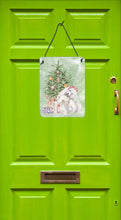 Load image into Gallery viewer, Christmas Samoyed Caught Up Wall or Door Hanging Prints