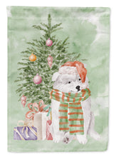 Load image into Gallery viewer, Christmas Samoyed Garden Flag – Decorative Outdoor Yard Flag