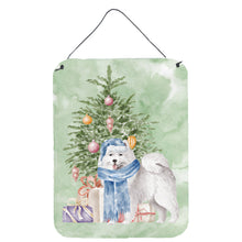 Load image into Gallery viewer, Christmas Samoyed #2 Wall or Door Hanging Prints