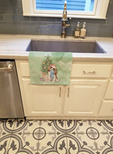 Load image into Gallery viewer, Christmas Cavalier Spaniel Bleheim Kitchen Towel