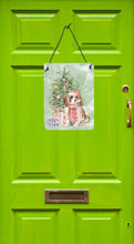 Load image into Gallery viewer, Christmas Cavalier Spaniel Bleheim Puppy Wall or Door Hanging Prints