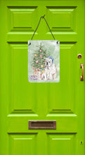 Load image into Gallery viewer, Christmas English Bulldog Wall or Door Hanging Prints