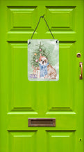 Load image into Gallery viewer, Christmas English Bulldog #2 Wall or Door Hanging Prints