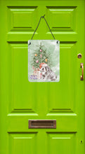 Load image into Gallery viewer, Christmas English Bulldog Puppy #2 Wall or Door Hanging Prints
