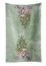 Load image into Gallery viewer, Christmas English Bulldog Puppy #2 Kitchen Towel