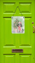 Load image into Gallery viewer, Christmas English Cocker Spaniel Black Parti Wall or Door Hanging Prints