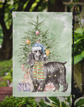 Load image into Gallery viewer, Christmas English Cocker Spaniel Black Garden Flag – Decorative Outdoor Yard Flag
