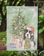Load image into Gallery viewer, Christmas Basset Hound Puppy Garden Flag – Decorative Outdoor Yard Flag