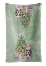 Load image into Gallery viewer, Christmas Basset Hound Puppy #2 Kitchen Towel