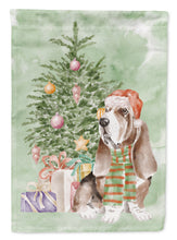 Load image into Gallery viewer, Christmas Basset Hound  #3 Garden Flag – Decorative Outdoor Yard Flag