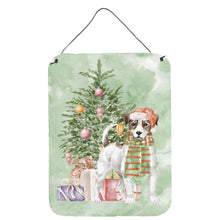 Load image into Gallery viewer, Christmas Jack Russell Terrier Smooth Wall or Door Hanging Prints
