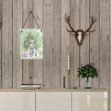 Load image into Gallery viewer, Christmas Jack Russell Terrier Wire Wall or Door Hanging Prints