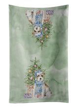 Load image into Gallery viewer, Christmas Jack Russell Terrier Wire Kitchen Towel