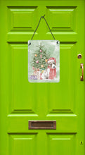 Load image into Gallery viewer, Christmas Jack Russell Terrier Smooth Puppy Wall or Door Hanging Prints