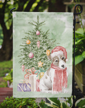 Load image into Gallery viewer, Christmas Jack Russell Terrier Smooth Puppy Garden Flag – Decorative Outdoor Yard Flag