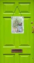 Load image into Gallery viewer, Christmas Black Pug Wall or Door Hanging Prints