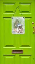 Load image into Gallery viewer, Christmas Fawn Pug Puppy Wall or Door Hanging Prints
