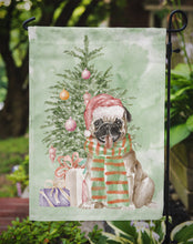 Load image into Gallery viewer, Christmas Fawn Pug Garden Flag – Decorative Outdoor Yard Flag