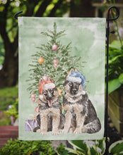 Load image into Gallery viewer, Christmas German Shepherd Momma and Baby Garden Flag – Decorative Outdoor Yard Flag